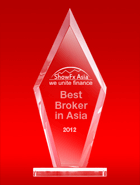 Лучший Брокер Азии 2012 по итогам выставки ShowFx Asia