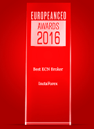 Най-добрият ECN брокер за 2016 г. според European CEO Awards