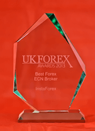 UK Forex Awards 2013 - Най-добрият Форекс ECN Брокер 